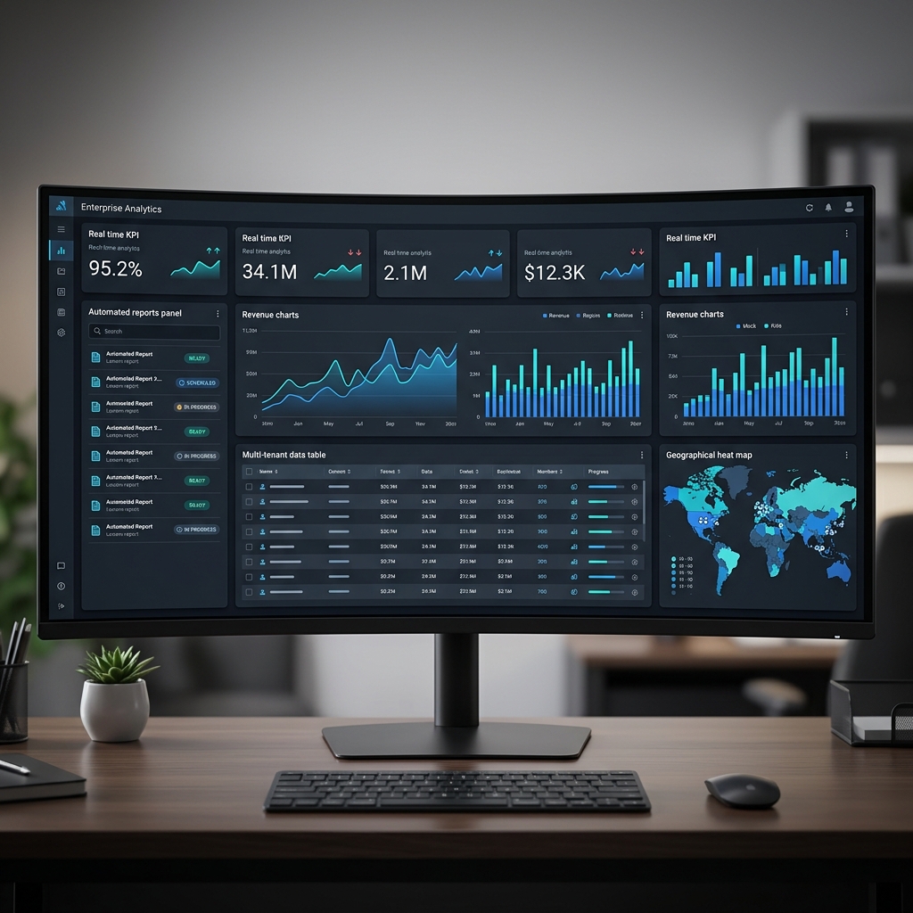 Enterprise Dashboard - Visital Technologies project