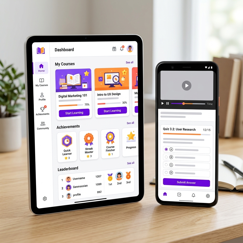 EdTech Platform - Visital Technologies project