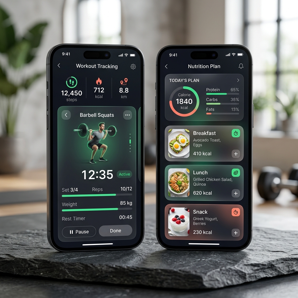 Fitness Marketplace - Visital Technologies project