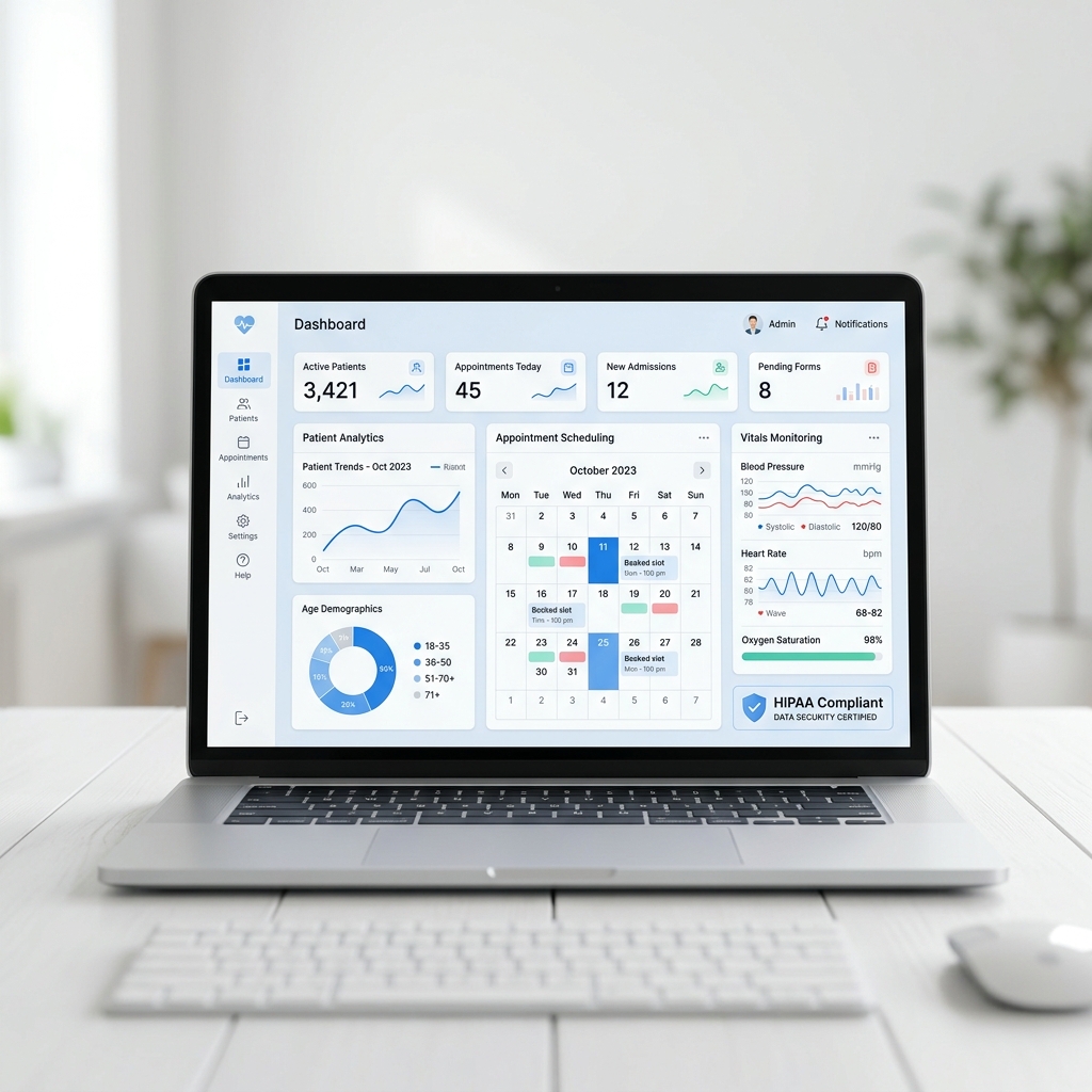 Healthcare SaaS - Visital Technologies project